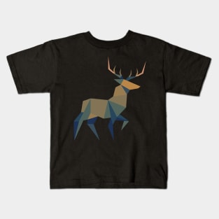 Deer Polygon Kids T-Shirt